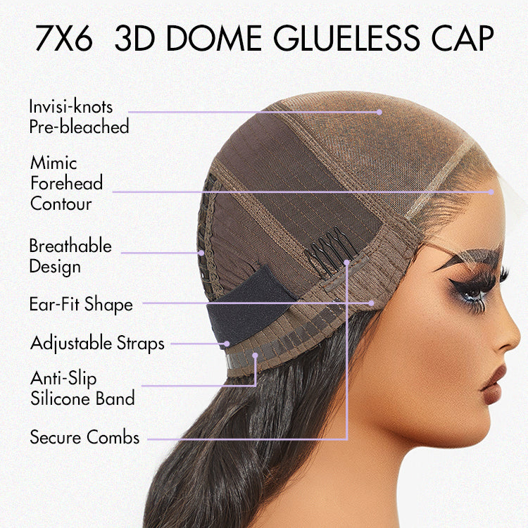 Worth | Luvme Hair PartingMax Glueless Wig Ash Blonde Highlight Elegant Body Wave 7x6 Closure HD Lace Human Hair Wig Pre-Cut Lace-07