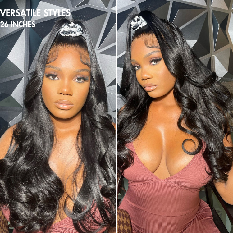 PreMax Wigs | ReadytoGo Silk Straight Glueless 13x4 Frontal Lace Wig 100% Human Hair