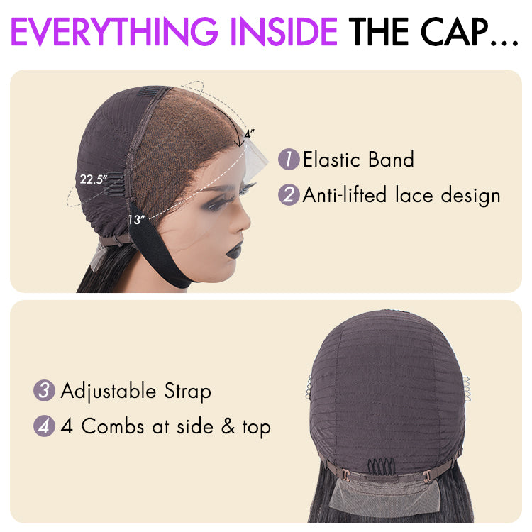 [Melanin_lelo]'s Special Link-PreMax Wigs | ReadytoGo Silk Straight Glueless 13x4 Frontal Lace Wig 100% Human Hair-11