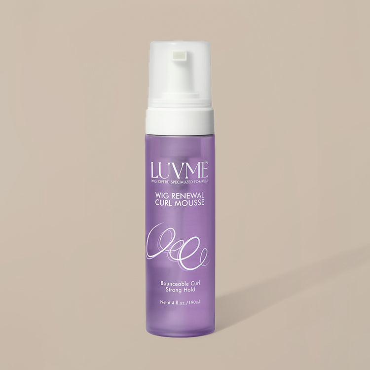 Free Gift Wig Curl Mousse with Coconut Oil & Shea, Bounceable Curls, Strong Hold, Frizz Control Styling-01