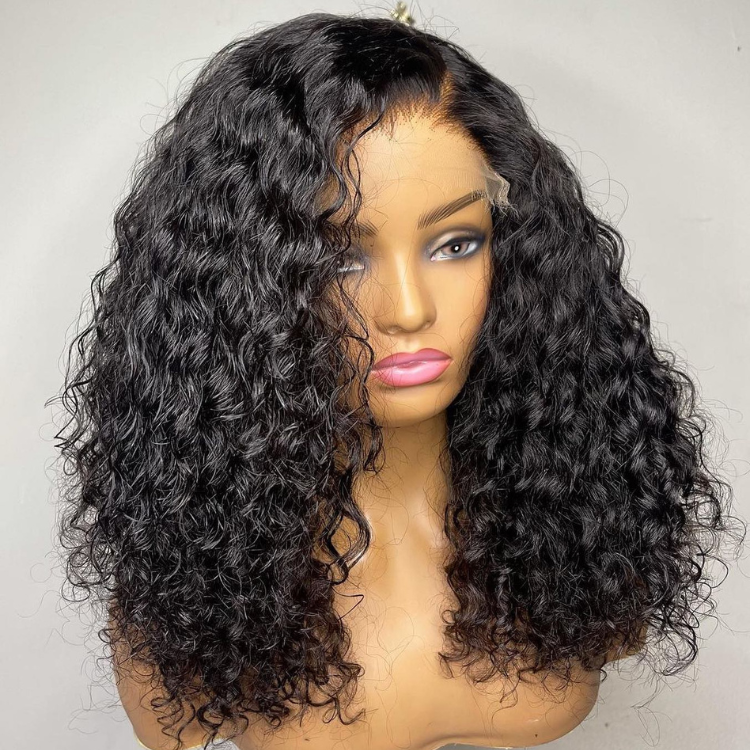 Worth | ReadytoGo Deep Wave Glueless 4x4 Closure Lace Wig Side Part