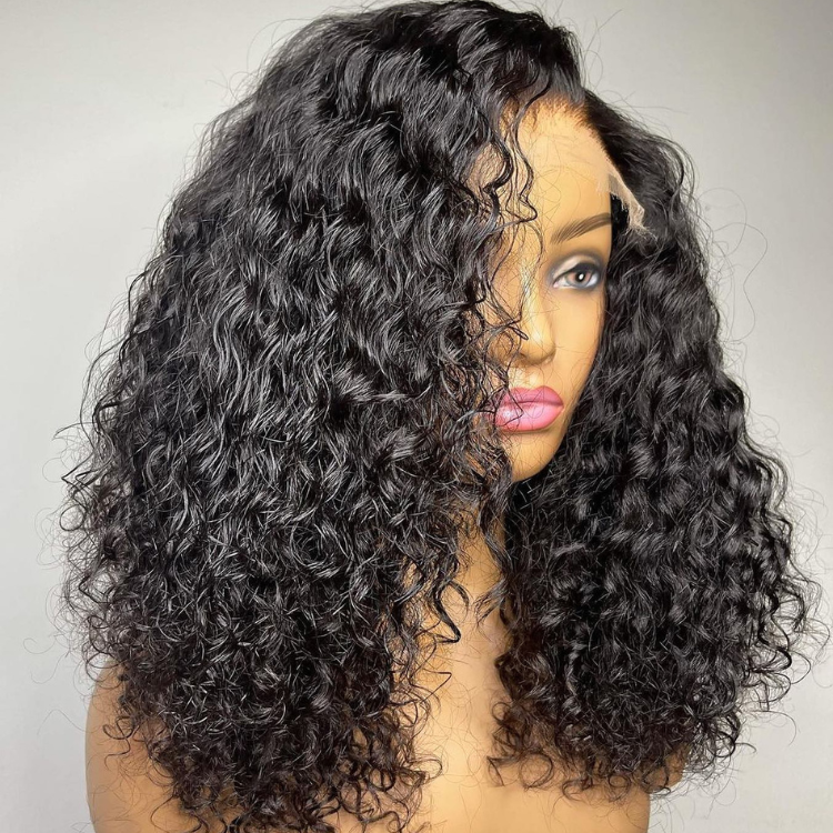 Worth | ReadytoGo Deep Wave Glueless 4x4 Closure Lace Wig Side Part