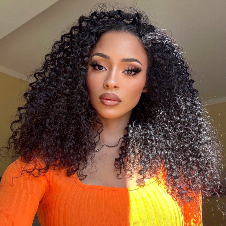 Outlet | Soft Kinky Curly Glueless 5x5 Lace Wig Ready to Go