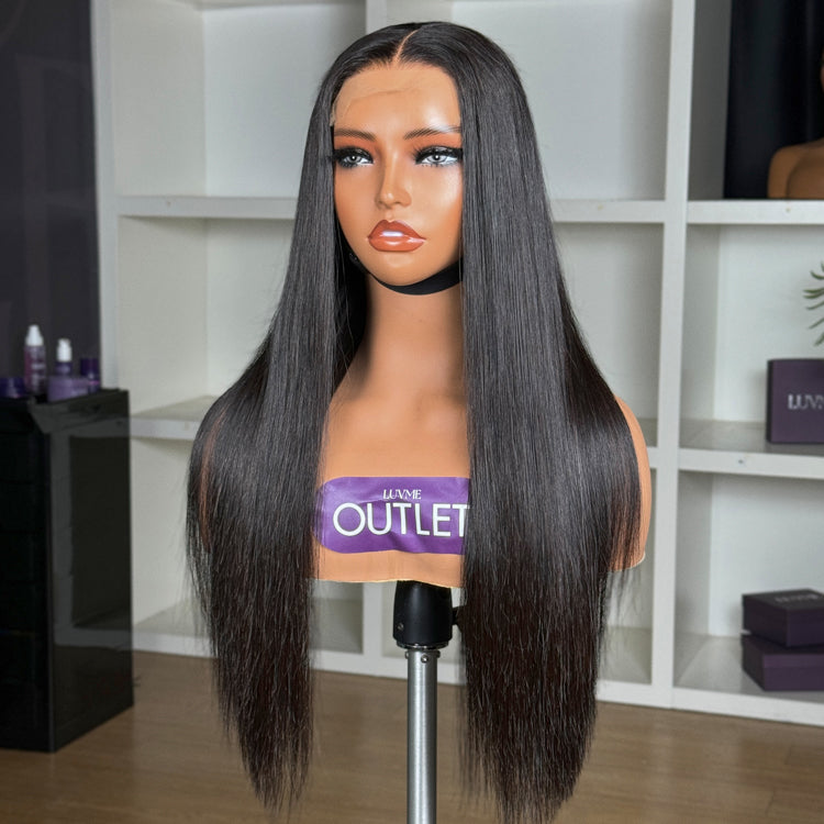 Worth | Luxurious 200% Density Silky Straight Glueless 13*4 Closure HD Lace Long Wig-01