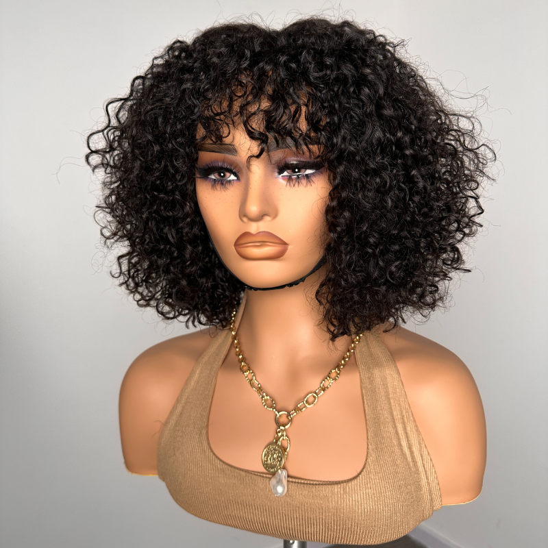 Outlet | Natural Color Water Wave Curly Wig-01
