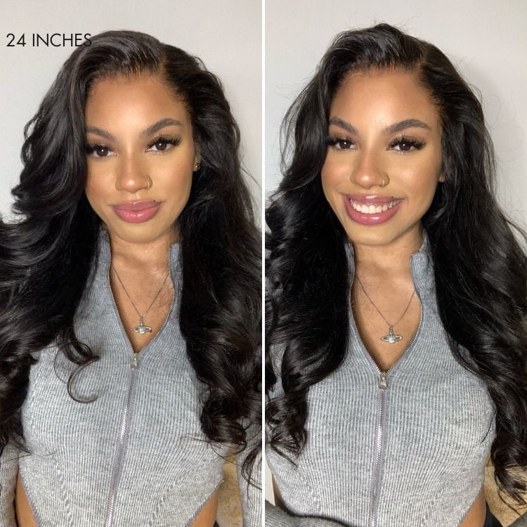 Luvme All-Day Comfort Wig Glueless 7x6 Closure HD Lace Loose Body Wave Long Wig Pre-Cut Lace