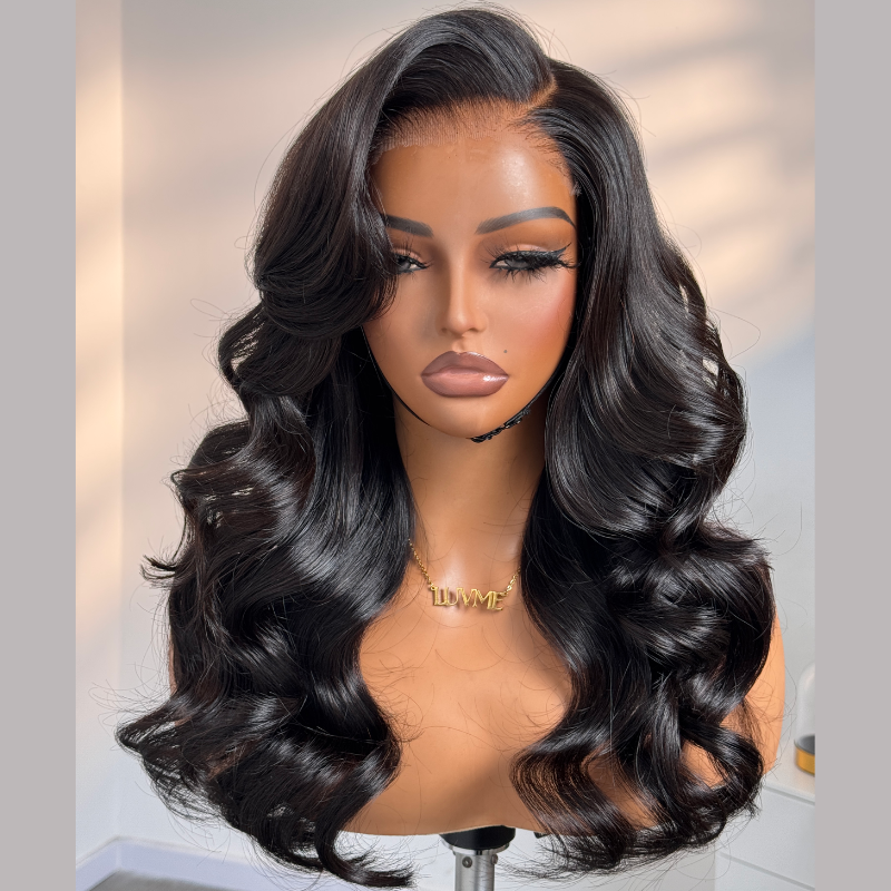 Worth | Natural Black Body Wave Side Part Long Wig 100% Human Hair-01