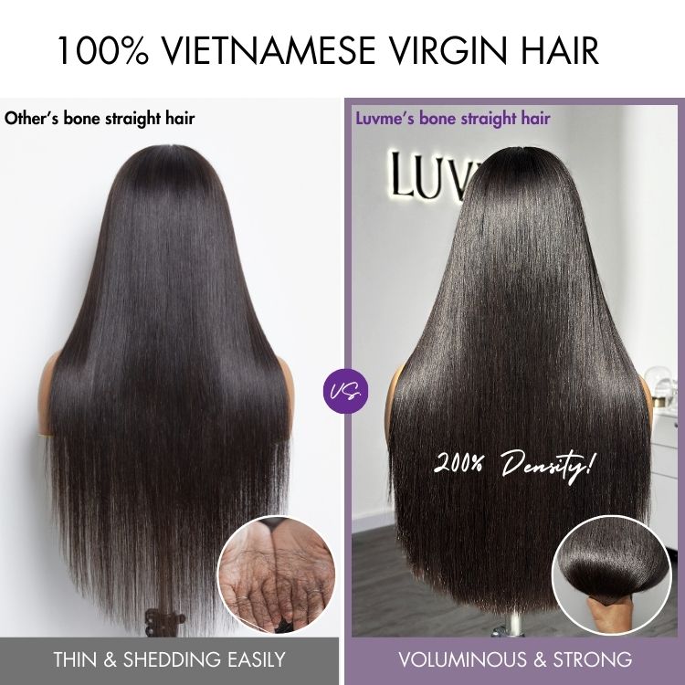 Luvme All-Day Comfort™ Wig 200% Density Bone Straight Glueless 7x6 Closure HD Lace Human Hair Wig Pre-Cut Lace-03
