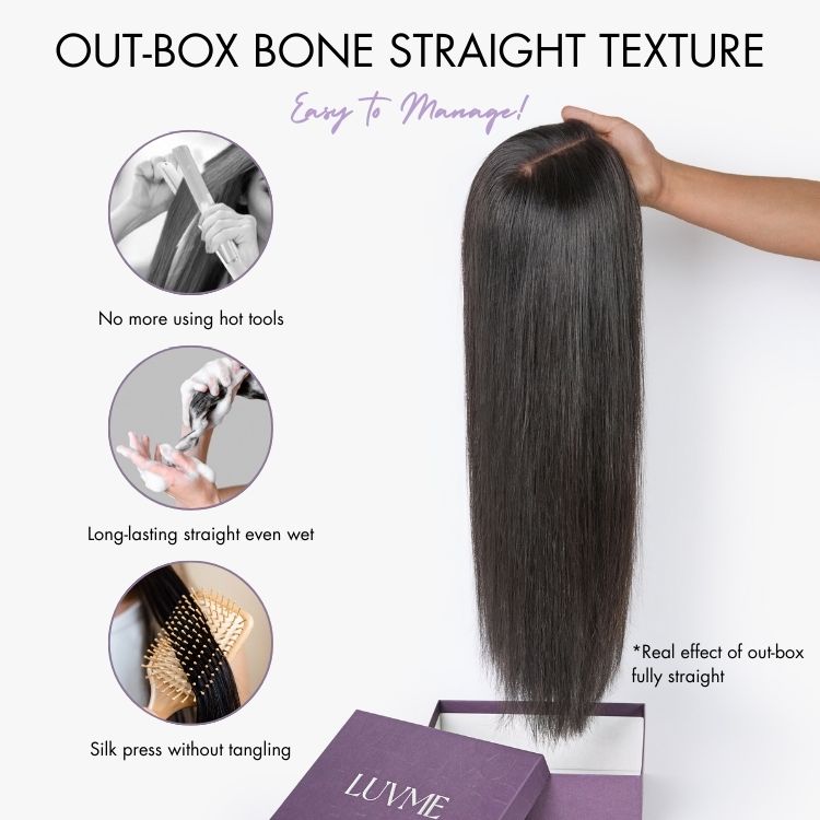 Luvme All-Day Comfort™ Wig 200% Density Bone Straight Glueless 7x6 Closure HD Lace Human Hair Wig Pre-Cut Lace-04
