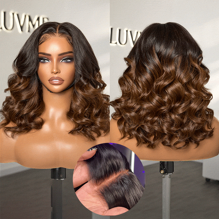 Worth | Ombre Brown Loose Body Wave Glueless 7x6 Closure HD Lace Wig Pre-Cut Lace-01