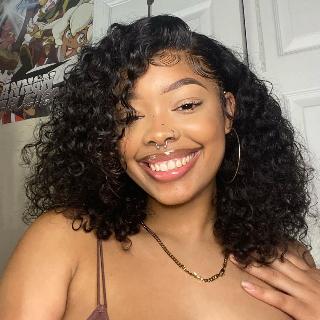 Worth | Natural Black Deep Wave T Part Lace Wigs-01