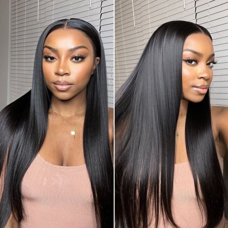 [Faith.nketsi]'s Special Link-PreMax Wigs | Flexi-Fit Silky Straight Invisi Drawstring Cap 13x4 Frontal Lace Human Hair Wig Pre-Cut Lace-10