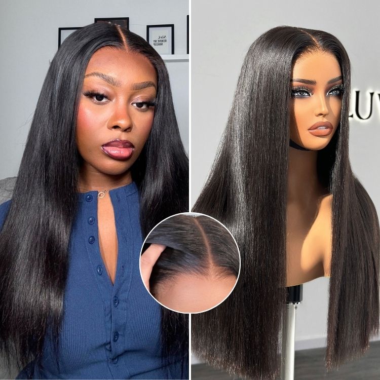 Luvme All-Day Comfort™ Wig 200% Density Bone Straight Glueless 7x6 Closure HD Lace Human Hair Wig Pre-Cut Lace-01
