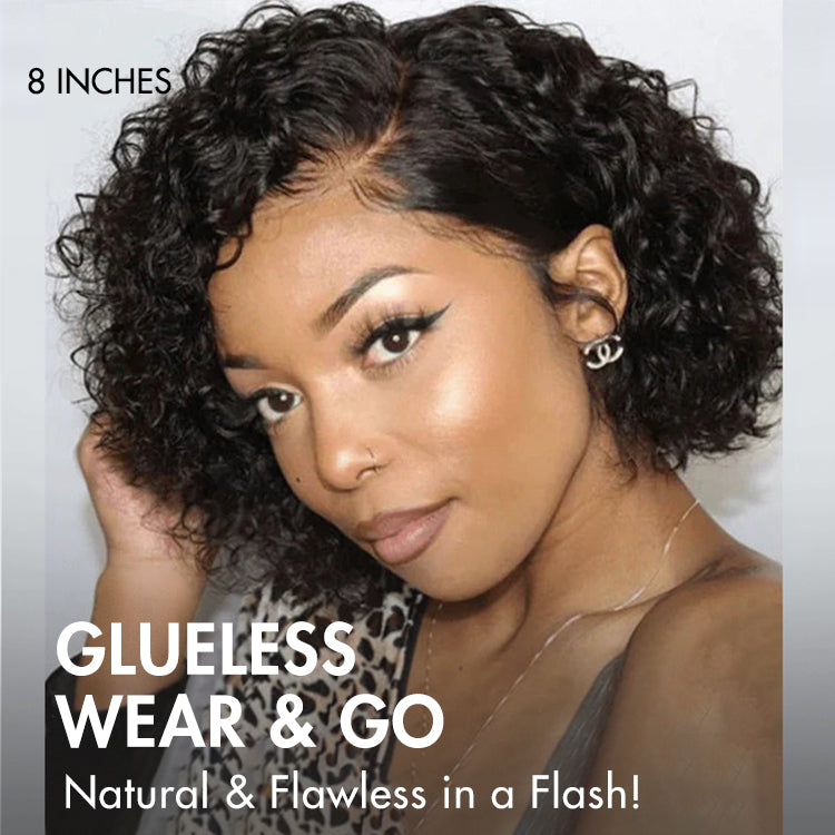 ReadytoGo Trendy Short Cut Curly Glueless HD Lace Wig-02