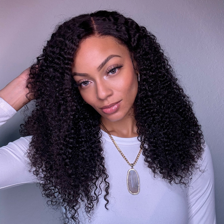 Worth | Full Frontal Kinky Curly Side Part Wig-02