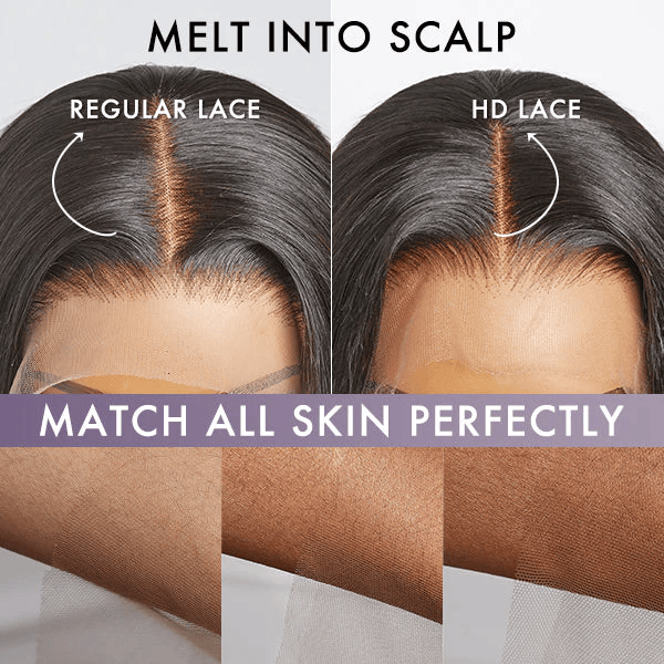 Worth | Brown Highlight Silky Straight Glueless 5x5 Closure HD Lace Wig-02
