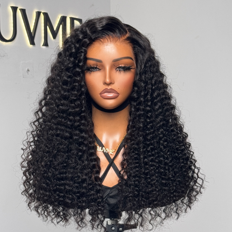 Outlet | Stunning Water Wave 4*4 Side Part Lace Wigs-05