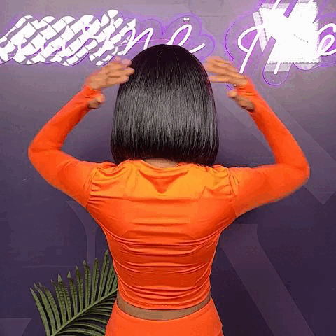 ReadytoGo Double Drawn Silky Straight Glueless 4x4 Closure Lace Wig Middle Part-30