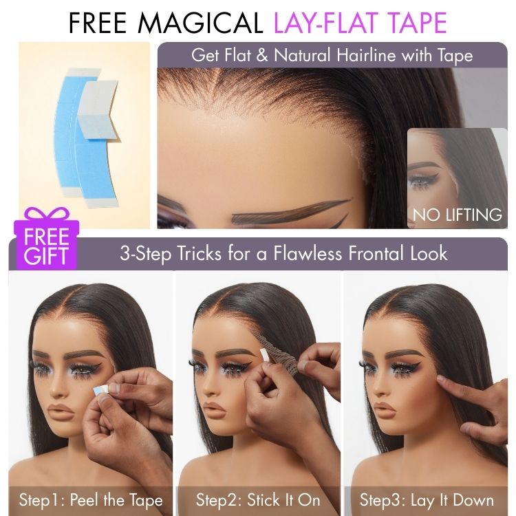 [gabisilet]'s Special Link PreMax 180% / 250% Density Water Wave Glueless Flexi-Fit Drawstring 13x4 Frontal Lace Fluffy Curly Wig Pre-Cut Lace-08