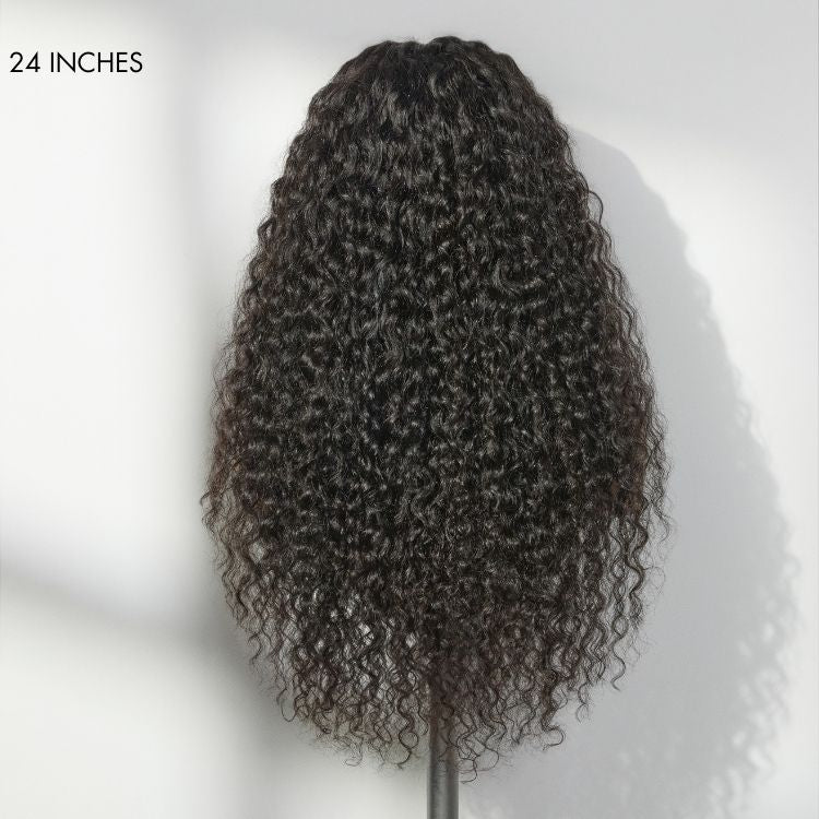 [zar_ntseto]'s Special Link PreMax 180% / 250% Density Water Wave Glueless Flexi-Fit Drawstring 13x4 Frontal Lace Fluffy Curly Wig Pre-Cut Lace-12