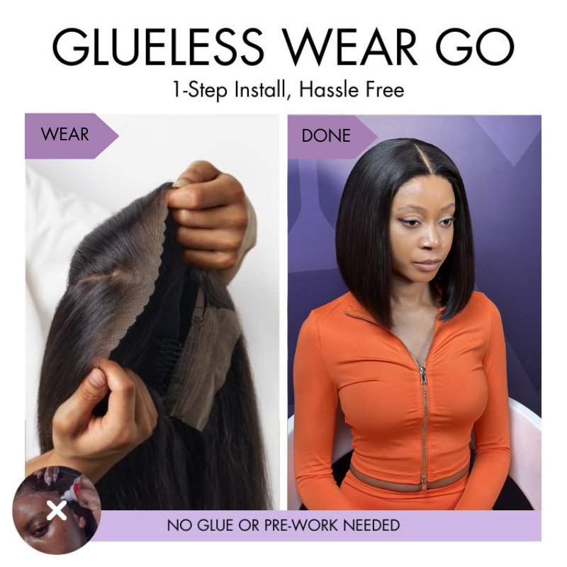 [thandokazii_]'s Special Link Luvme All-Day Comfort™ Wig | Natural Black / Honey Blonde Highlight 200% Density ReadytoGo Super Double Drawn 4x4 Lace Wig Pre-cut Lace-05