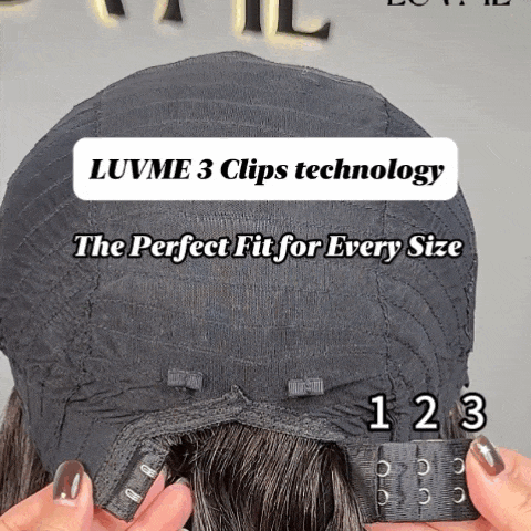 Luvme All-Day Comfort™ Wig 200% Density ReadytoGo Super Double Drawn 4x4 Lace Wig-13