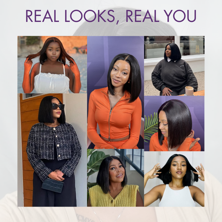 [siyasanga__]'s Special Link Luvme All-Day Comfort™ Wig | Natural Black / Honey Blonde Highlight 200% Density ReadytoGo Super Double Drawn 4x4 Lace Wig Pre-cut Lace-06