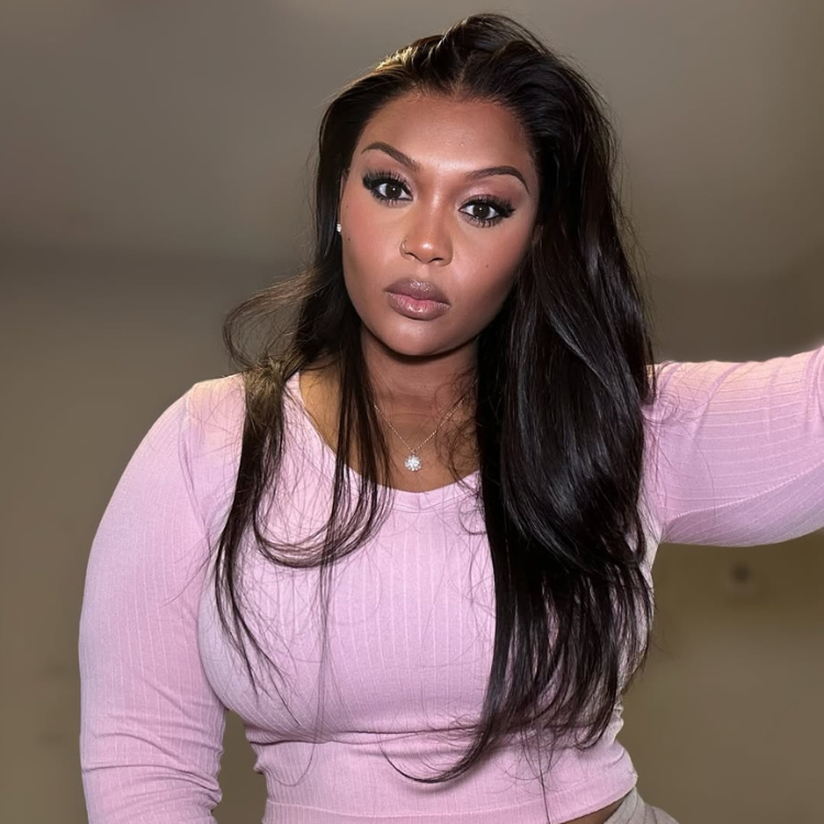 Worth | Silk Straight Glueless 13x4 Frontal Lace Wig 100% Human Hair-02