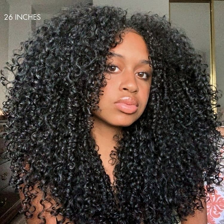 [_zeey_m]'s Special Link Natural Textured | 3-In-1 Half Wig 250% Density Kinky Curly Glueless Flexi-Fit Drawstring Wig-04