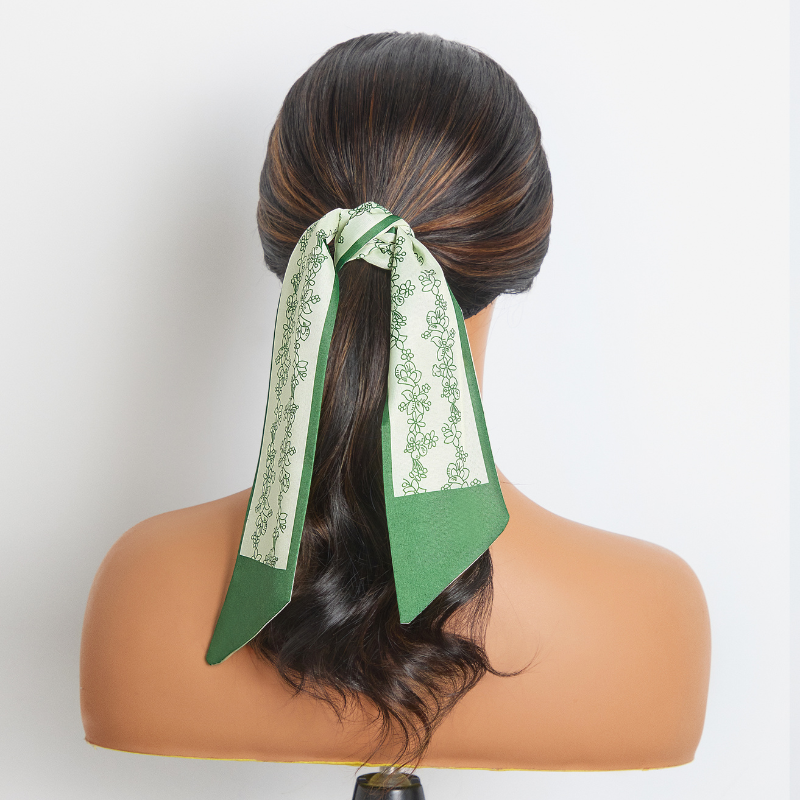 Free Gift LUVME Elegant Souvenir Small Silk Scarf - Delicate, Stylish, and Perfect for Every Occasion-02