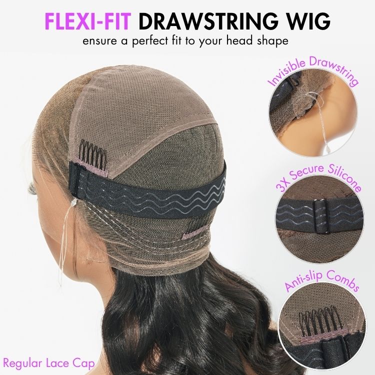 [phindilegwala_official ]'s Special Link Flexi-Fit Invisi Drawstring Cap Full Lace Knotless Boho Curls Braided 26 Inches Long Wig Super Natural Scalp-11