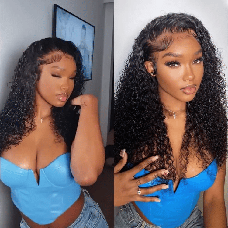 [_zeey_m]'s Special Link PreMax 180% / 250% Density Water Wave Glueless Flexi-Fit Drawstring 13x4 Frontal Lace Fluffy Curly Wig Pre-Cut Lace-04