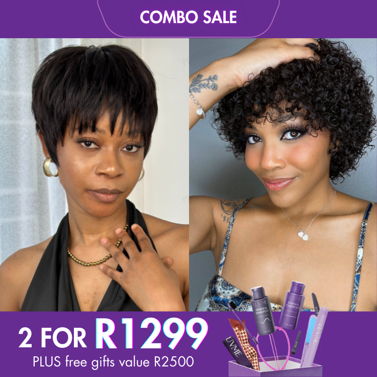 2 For 1 |  Hot Pixie Cut Glueless Wig+Bouncy Glueless Wig-05