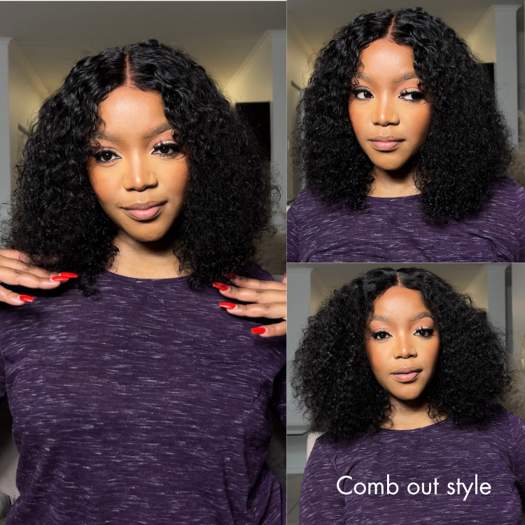 [enhlemmapula]'s Special Link 1 Sec Install Wig | 180% Density ReadytoGo Soft Deep Curl Bob Glueless 4x4 Closure Lace Wig-02
