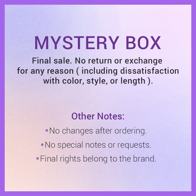 Luvme Mystery Box Wigs-Unbox Bob Hair Magic 14-16 Inches Ramdom Lace Area & Color-03