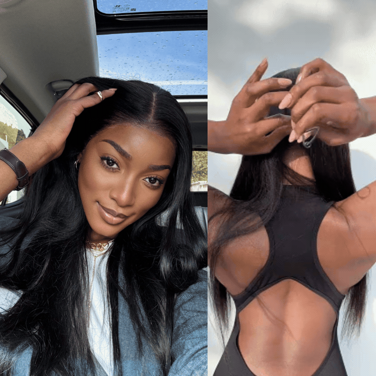 [Goodgalmali]'s Special Link-PreMax Wigs | Flexi-Fit Silky Straight Invisi Drawstring Cap 13x4 Frontal Lace Human Hair Wig Pre-Cut Lace-01
