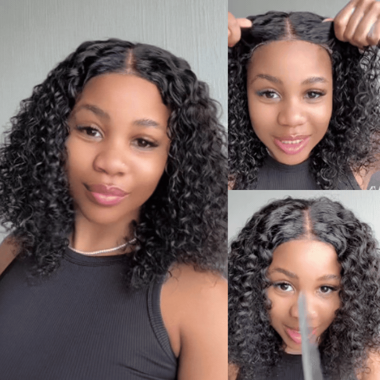 [Miss.shai_]'s Special Link-PreMax Wigs | Highlight Brown & Natural Black 180% Density Deep Wave 4x4 Closure Lace Wig Middle Part 100% Human Hair-01