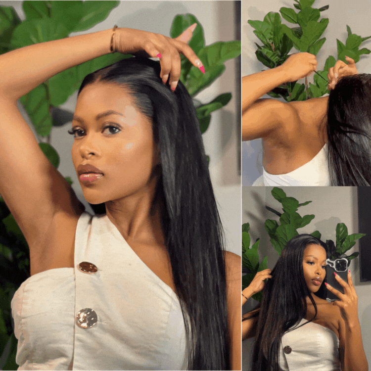 [Ntandokazi_mm]'s Special Link-PreMax Wigs | Flexi-Fit Silky Straight Invisi Drawstring Cap 13x4 Frontal Lace Human Hair Wig Pre-Cut Lace-13