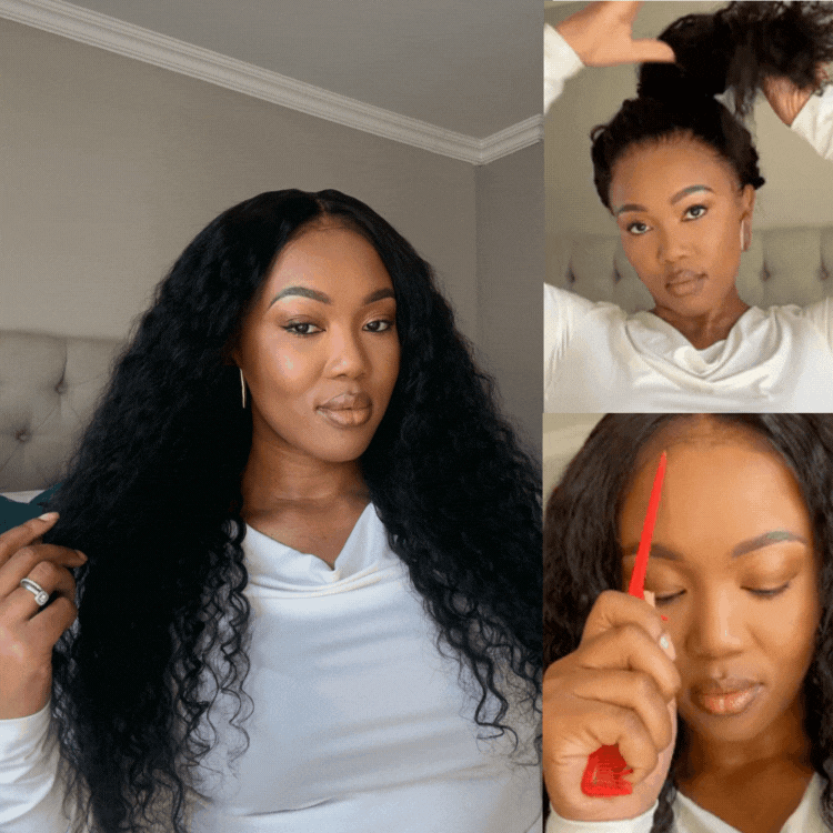 [omilagqoboka]'s Special LinkPreMax Wigs | Flexi-Fit Invisi Drawstring Cap 360 HD Lace Water Wave / Straight Long Wig Pre-Cut Lace-01