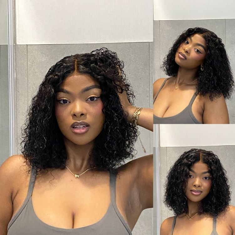 [_its_pennywise]'s Special Link PreMax Wigs | Highlight Brown 180% Density Deep Wave 4x4 Closure Lace Wig Middle Part 100% Human Hair-01