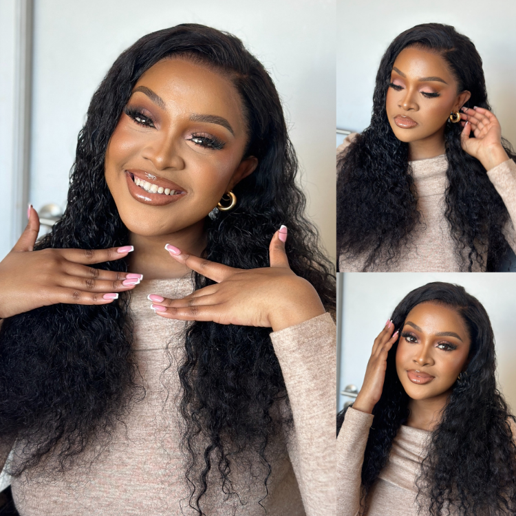 [xolatotomusic]'s Special Link PreMax Wigs | Flexi-Fit Invisi Drawstring Cap 360 HD Lace Water Wave / Straight Long Wig Pre-Cut Lace-01