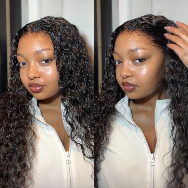 [me.laaaani]'s Special Link PreMax Wigs | Flexi-Fit Invisi Drawstring Cap 360 HD Lace Water Wave / Straight Long Wig Pre-Cut Lace-01