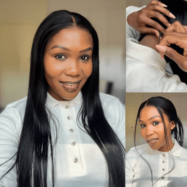 [kabie_peete]'s Special Link PreMax Wigs - Flexi-Fit Silky Straight Invisi Drawstring Cap & HD Lace & Regular Lace Glueless 13x4 Frontal Lace Human Hair Wig Pre-Cut Lace-18