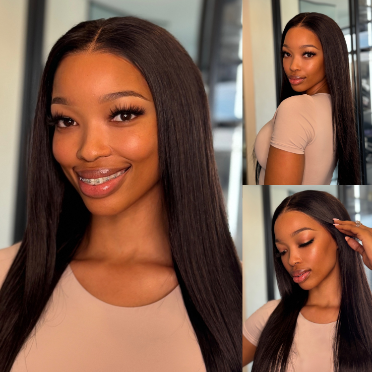 [official_leratooo]'s Special Link PreMax Wigs - Flexi-Fit Silky Straight Invisi Drawstring Cap & HD Lace & Regular Lace Glueless 13x4 Frontal Lace Human Hair Wig Pre-Cut Lace-18