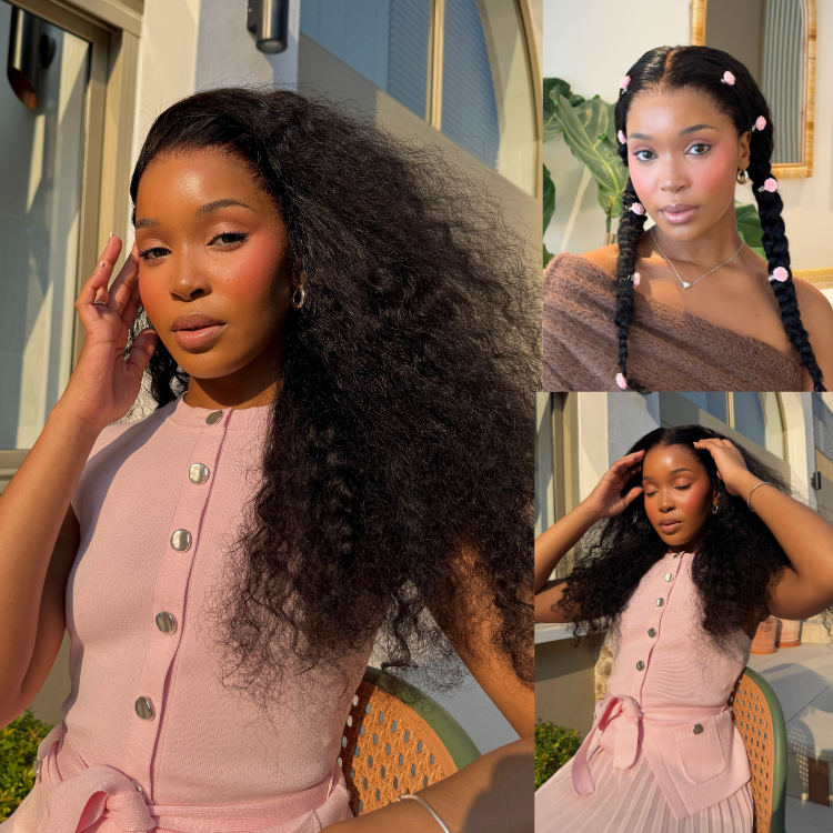 [_petunia_k]'s Special Link PreMax Wigs | Flexi-Fit Invisi Drawstring Cap 360 HD Lace Water Wave / Straight Long Wig Pre-Cut Lace-12