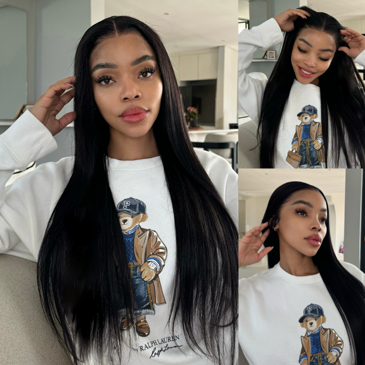 [Faith.nketsi]'s Special Link-PreMax Wigs | Flexi-Fit Silky Straight Invisi Drawstring Cap 13x4 Frontal Lace Human Hair Wig Pre-Cut Lace-14