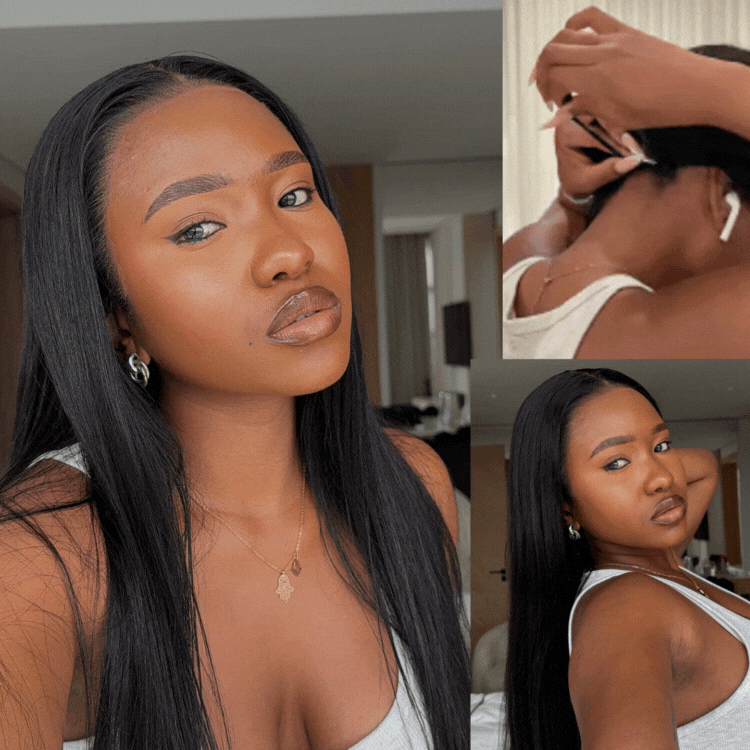 [sinemnyani0]'s Special Link PreMax Wigs - Flexi-Fit Silky Straight Invisi Drawstring Cap & HD Lace & Regular Lace Glueless 13x4 Frontal Lace Human Hair Wig Pre-Cut Lace-01