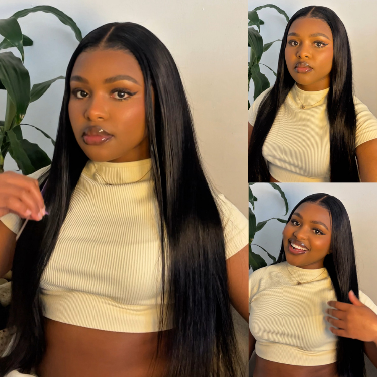 [_zimkhitha]'s Special Link PreMax Wigs - Flexi-Fit Silky Straight Invisi Drawstring Cap & HD Lace & Regular Lace Glueless 13x4 Frontal Lace Human Hair Wig Pre-Cut Lace-01