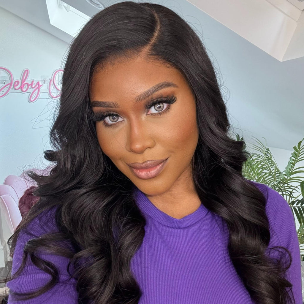 Worth | Natural Black Body Wave 5x5 Regular Lace & Undetectable HD Lace Glueless Wig-02