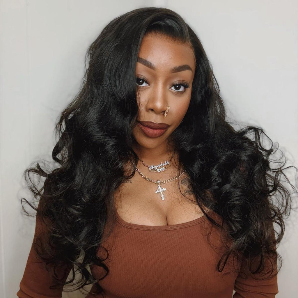 Worth | Natural Black Body Wave 5x5 Regular Lace & Undetectable HD Lace Glueless Wig-01